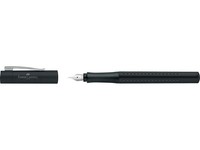 FABER-CASTELL FüLlhalter Grip 2011, Schwarz, F 1 Bis 20 Stk Spare 39%