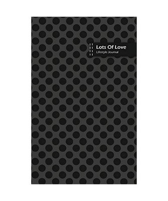 Lots Of Love Lifestyle Journal, Blank Write-in Notebook, Dotted Lines, Wide Rule