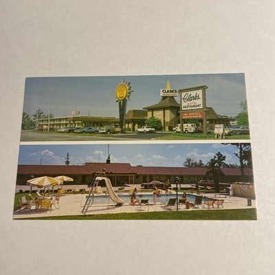 Postcard Quality Inn Clark's & Restaurant Santee South Carolina USA
