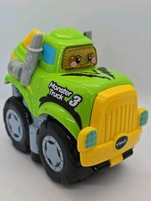 VTech Go Go Smart Wheels Press  Go Green Monster Truck 3, Works New Battery