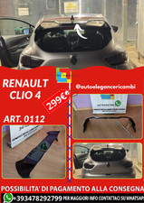 💕ART. 0112 SPOILER RENAULT CLIO 4 IV STANDARD LOOK R NERO LUCIDO💕