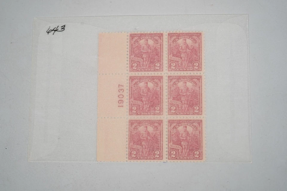 COLEÇÃO DOS EUA 1926-1934 DE 34 BLOCOS DE PLACAS COMEMORATIVAS MNH IDENT. EM VIDROS - Imagem 4 de 4