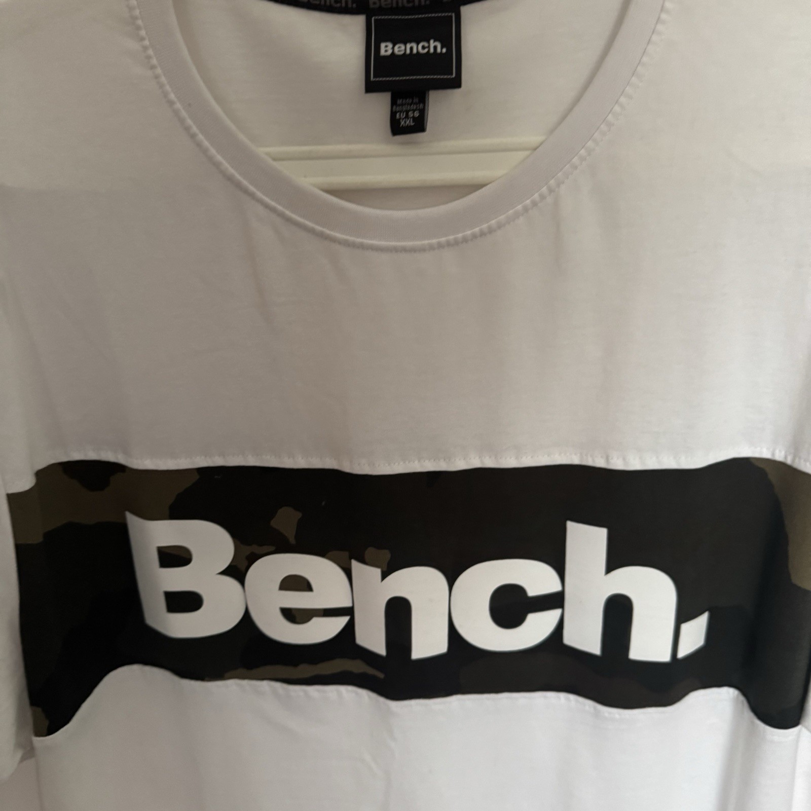 Bench Outfit - Bench T Shirt White & Camouflage & Bench Baseball Cap Camouflage image 6