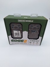 Moultrie Mobile Edge 2 Cellular Trail Camera 2-Pack Kit New Sealed