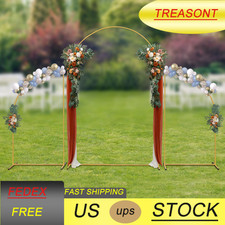 Wedding Stand Gold Arch Shelf Ceremony Party Frame Backdrop Shelf Venue Decor