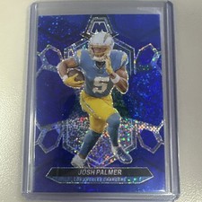 2024 Panini Mosaic - Josh Palmer #122 Blue Sparkle Prizm /96