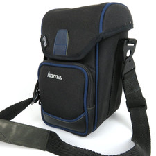 W.Germany Hama Classic V-55 Camera Bag Handycam CCD Case Vintage Black Used