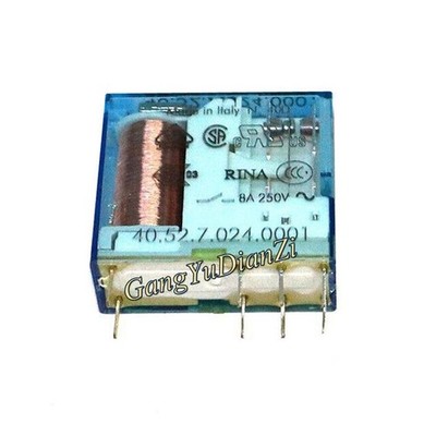 1 Pc. New For Finder 40.52.7.024.0001 Type 40.52S DC24V Relay 8A 250V