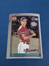 2001 Topps Future Archives Reserve #2 Chipper Jones Braves BASEBALL Card 2J