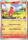 Charmander SV: Scarlet & Violet 151 004/165 Vintage Pokemon Card Normal