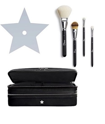 Dior Backstage Makeup Brush Set & Dior Black Pouch Limited Edition VIP Gift