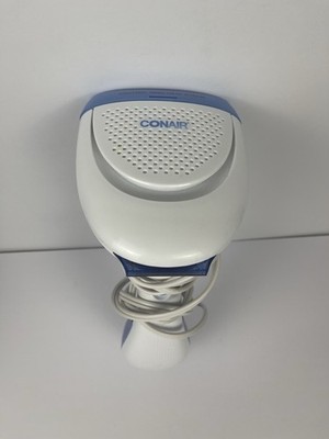 Conair GS237 Handheld Garment Fabric Steamer Dual Heat Technology White Blue