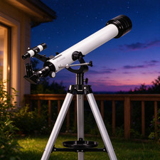 60mm 700mm Refractor Astronomical Telescope Kit Kids Beginners w/ Tripod