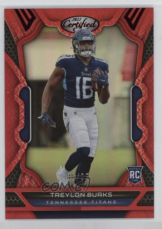 2022 Certified Rookies Mirror Red 86/99 Treylon Burks #115 1j4c