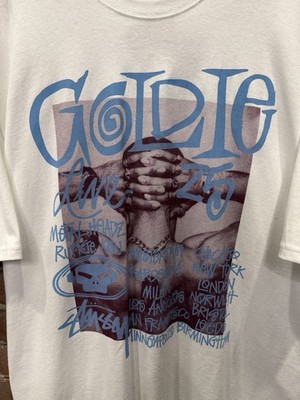 Stussy x Goldie 2025 Live Metalheadz Rufige Kru Tour T Shirt RARE