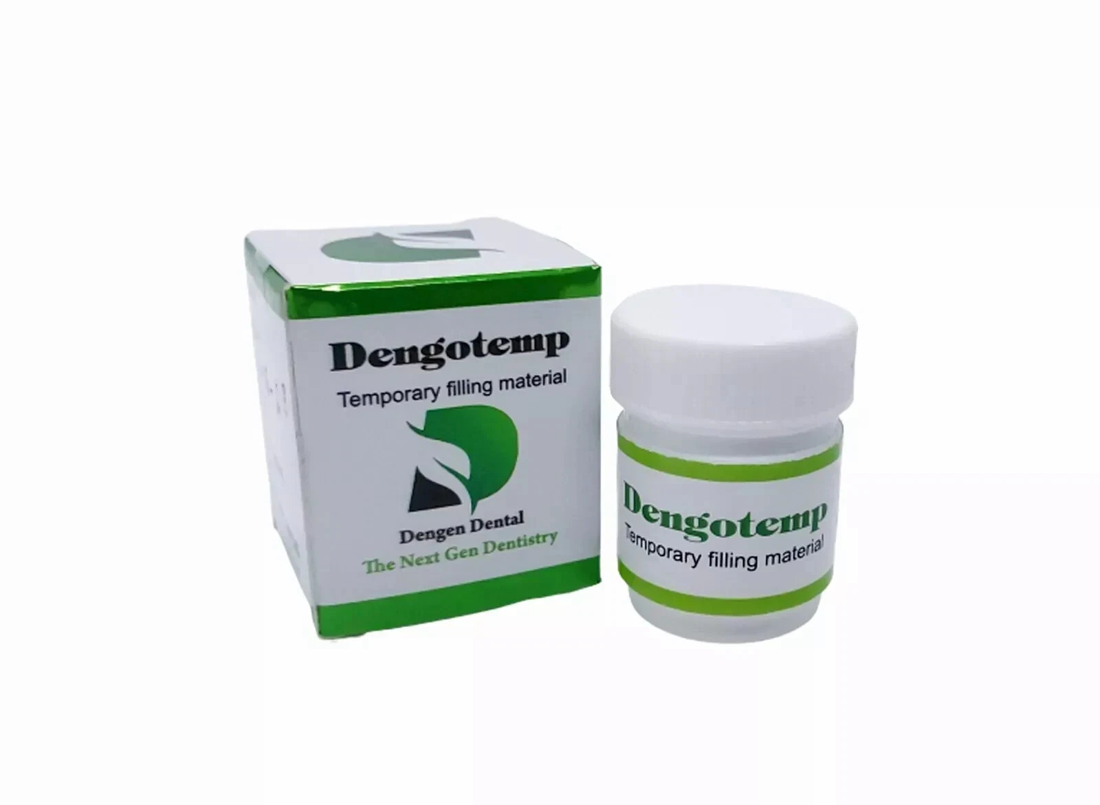 Dengen Dengotemp Temporary Filling Material (40g Jar) For Dental (Free Shipping)