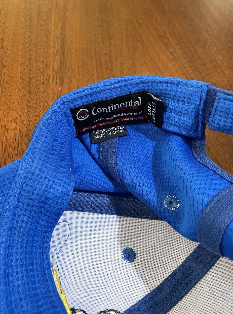 Michelin Blue Adjustable Baseball Cap Embroidered… - image 4