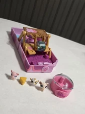 Littlest Pet Shop Teeniest Tiniest Pop Up Playset Rodent Mouse LPS Hasbro