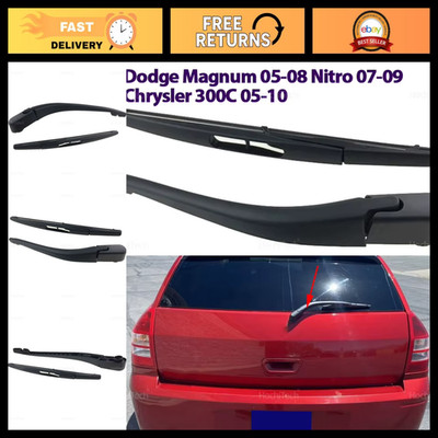 Rear Wiper Arm Blade for Windshield Tailgate Rain Brush - Fits Dodge Chrysler 51