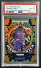 LEBRON JAMES PSA 10 2024-25 PANINI PRIZM BLACK #6 KALEIDOSCOPIC ORANGE 2/49
