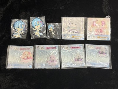 Re:Zero goods 9-piece set