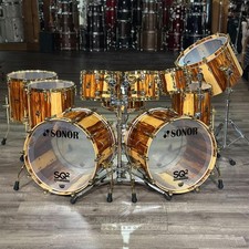 Sonor SQ2 Beech 10pc Drum Set African Marble Gloss