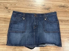 Venezia Denim Skort EUC Size 26 