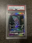 Pokémon Mewtwo GX Secret Rare Shining Legends Holo 78/73 PSA 9 English 2017