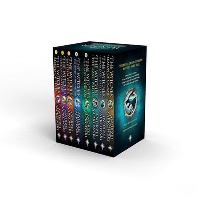 The Witcher Book Series Box Set - set of 8 in slip cover