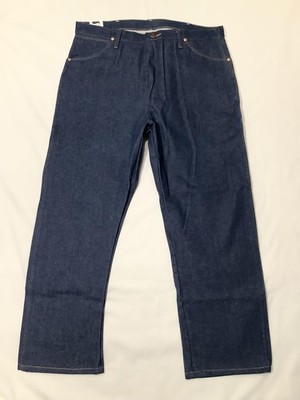 Wrangler Jeans Mens 38x36 Dark Wash Blue Cowboy Cut Original Fit Pro Rodeo 13MWZ