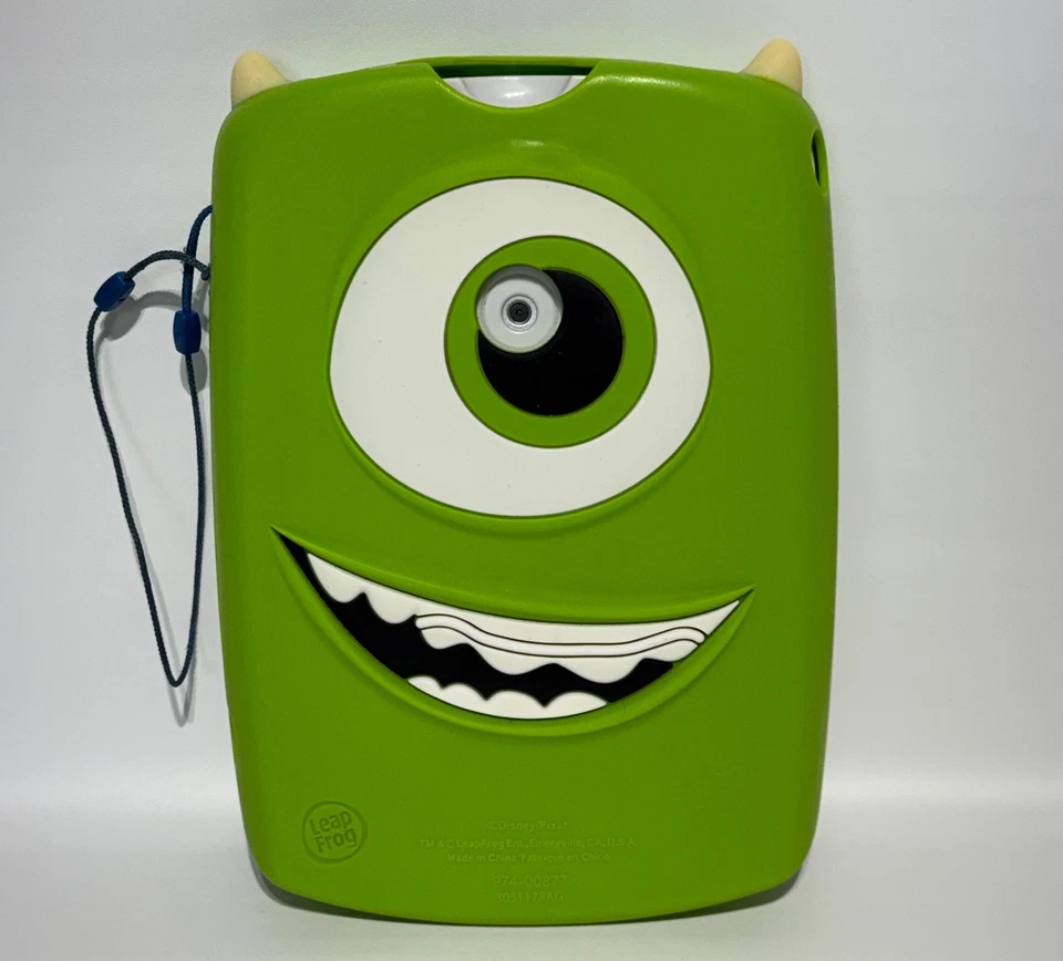 LeapFrog LeapPad 2 Monsters University Mike Wazowski Case & 3 Game Cartridges - Image 4 of 4