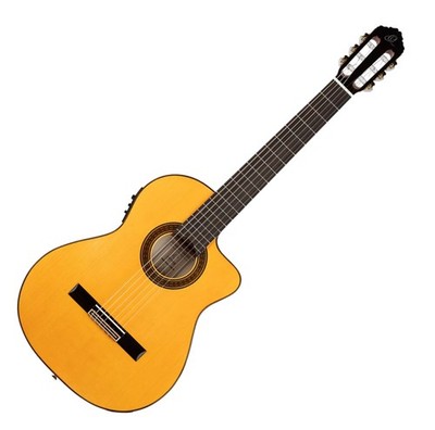 B-WARE Ortega RCE270FT Traditional Flamenco Konzertgitarre inkl. Ortega Gigbag