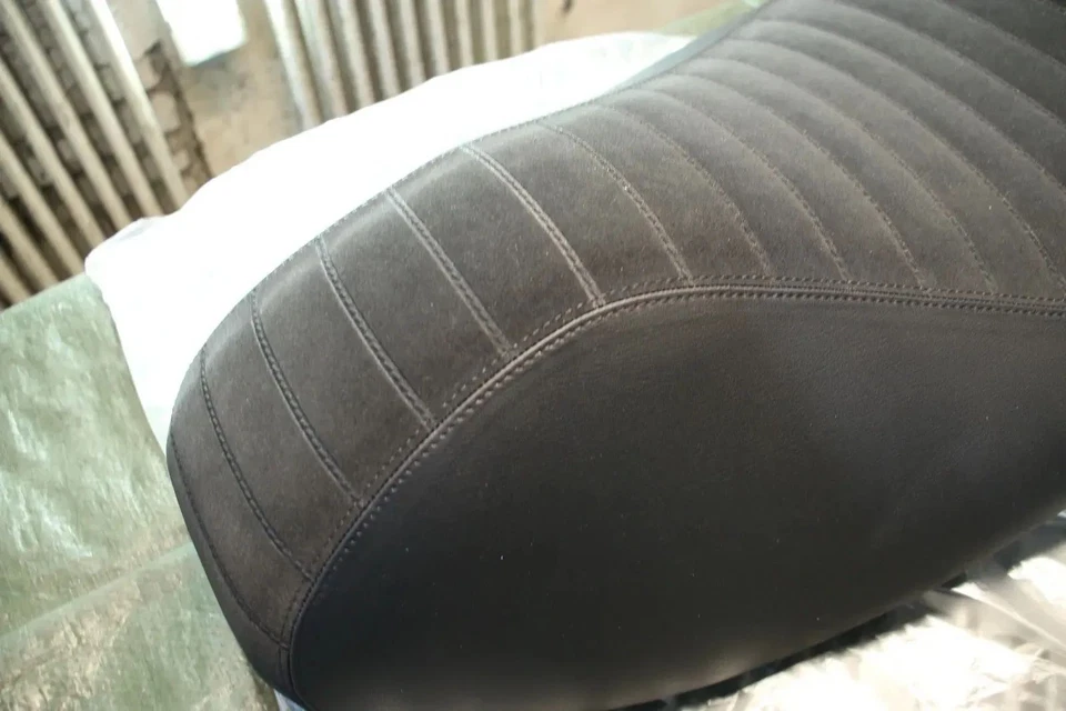 Sport Mono Sitzbank Keder Schwarz! Vespa GTS 125 300 2014-2025 Seat Sella - Bild 3 von 4