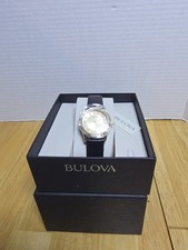New Bulova 97V25 Gold Tone Women s Watch RB1