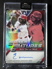 2025 Topps Chrome - Super Future Auto Elly De La Cruz #FSA-ED Refractor 99/99