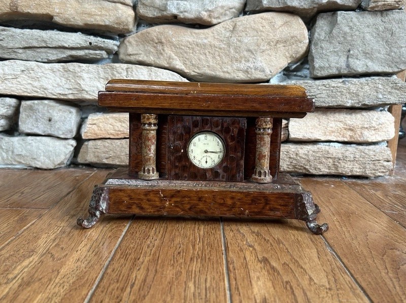 Antique Victorian Pocket Watch Display Case Holder Cabinet Eastlake 1880–1910