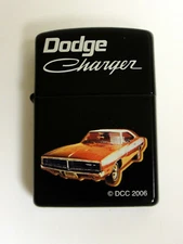 Zippo Lighter - Original 1969 Dodge Charger Zippo Lighter, New