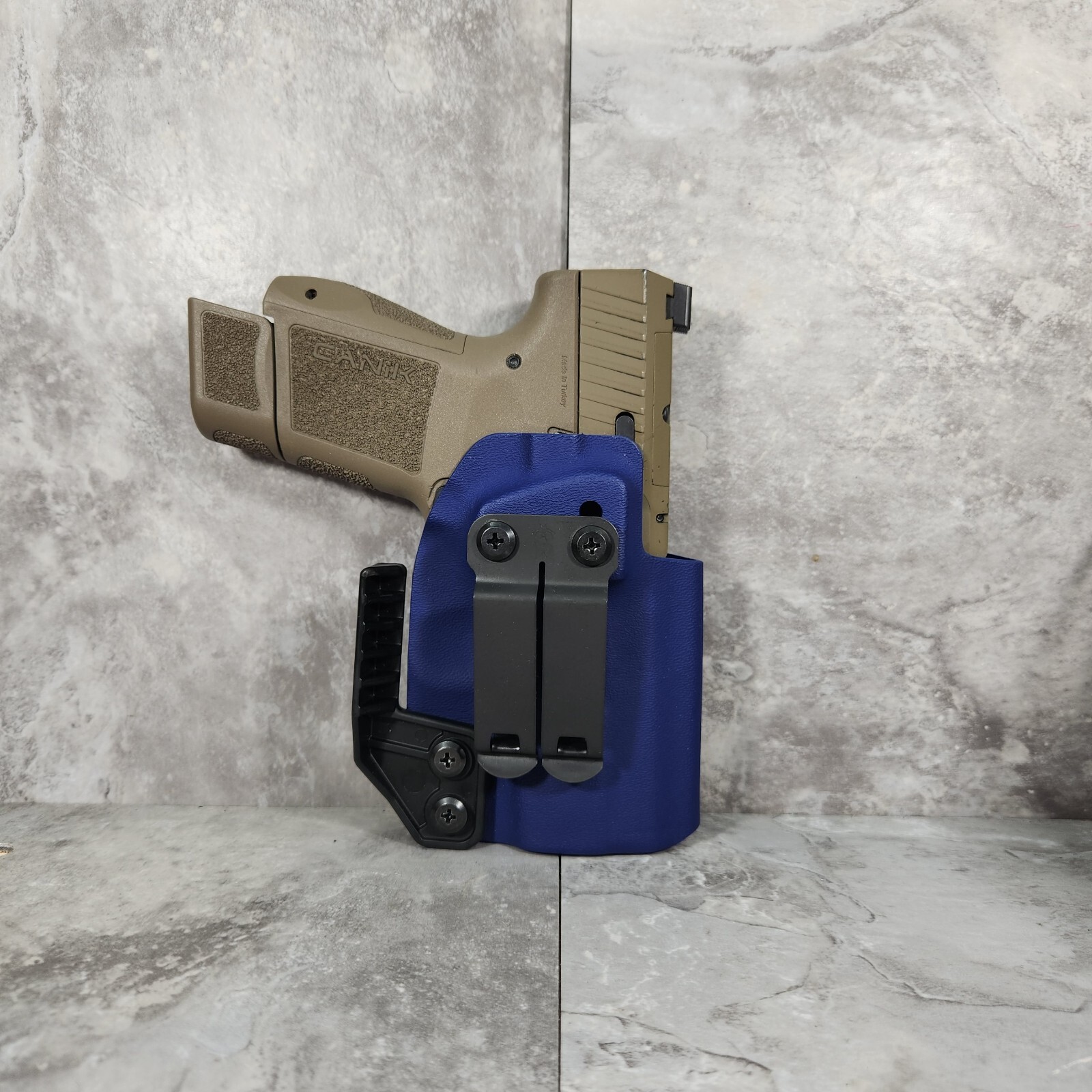 IWB Holster With Mono Block + Claw In Police Blue Pick Your Model.