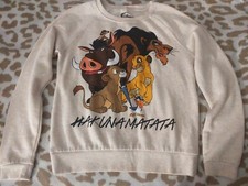 Disney Lion King Hakuna Matata Sweatshirt Juniors Size Small