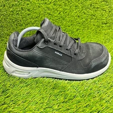 Voran Sportsafe Energy Mens Size 8.5 Black Composite Toe Safety Work Shoes