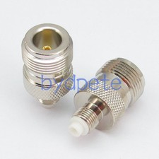 N Female to FME Female Jack Straight Connector Adapter 50ohm Coaxial coax 50 ohm