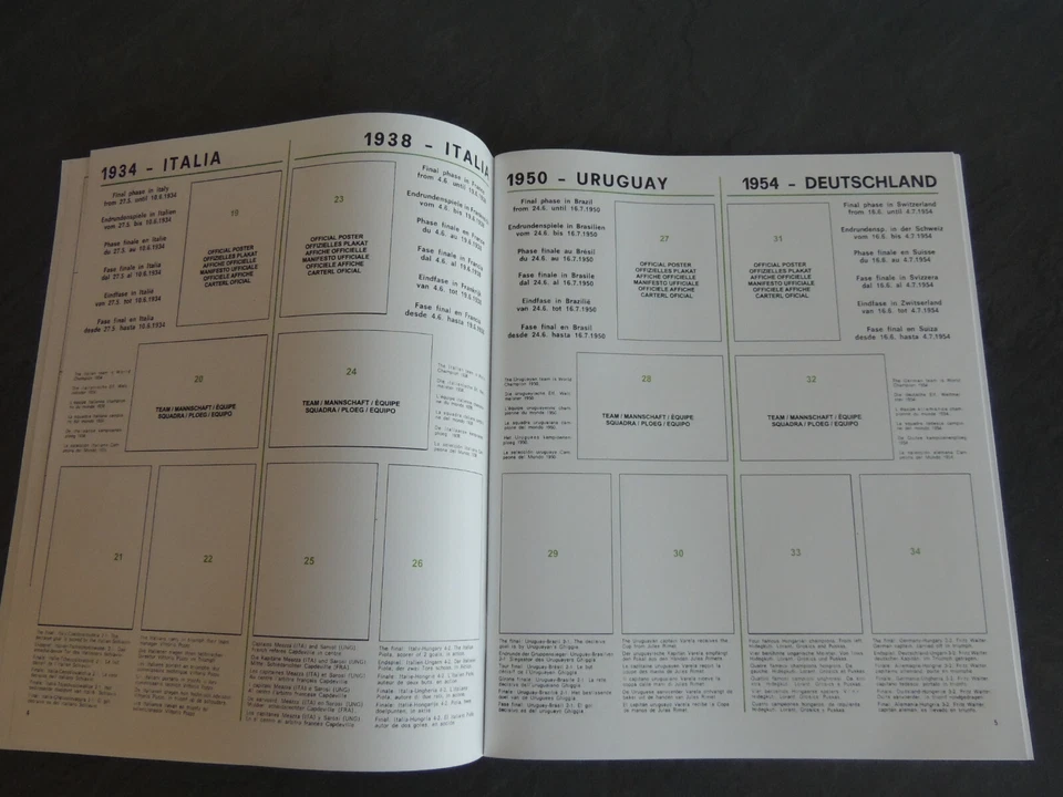 ALBUM CALCIATORI MUNCHEN 74 CON SET COMPLETO DI FIGURINE DA ATTACCARE-COPIA- - Immagine 4 di 4