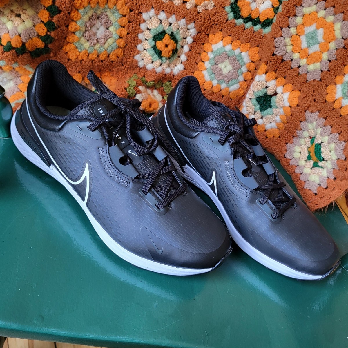 New Nike Infinity Pro 2 Golf Shoes Mens 12 Wide Black New Nike Infinity Pro 2 Golf Shoes Mens 12 Wide Black