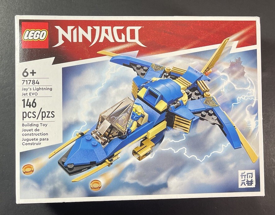 nページ LEGO 71784 Jay's Lightning Jet EVO Set Parts List
