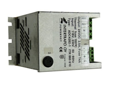 ADC4282-1 Intertrafo OY Trafo  In.115V, 230V Out: 24VDC 2,5A Garantie 3M MwSt