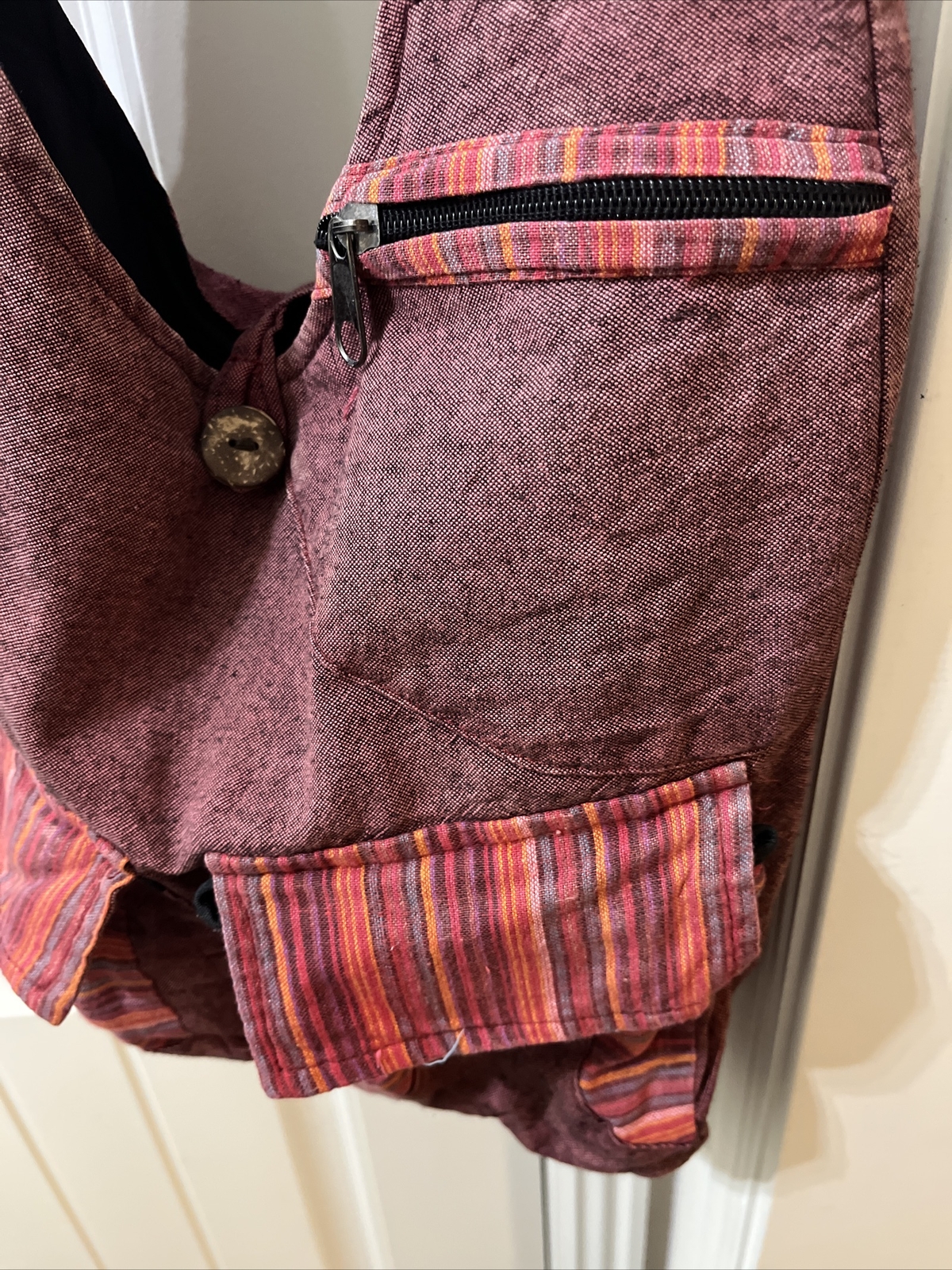 Hobo Style Kathmandu Imports Crossbody Bag Gem