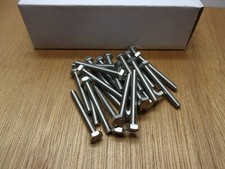 (Qty.25) M6-1.0 X 50MM Hex Head Cap Screw Bolt Grade A2-70 Stainless SS
