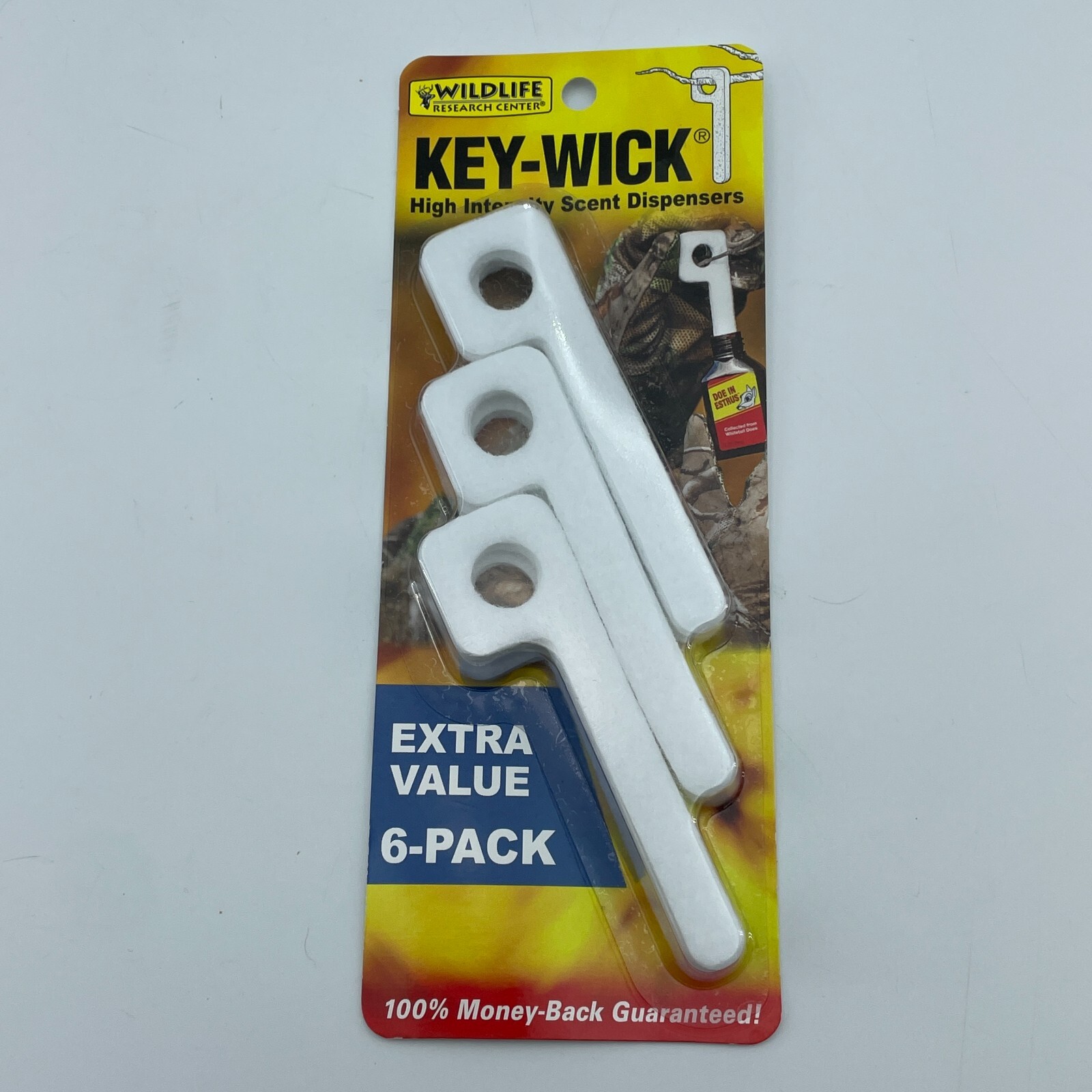 Wildlife Research Key Wick Scent Absorbing Wick 6 Pieces Per Pack 4 Packs TTL 24