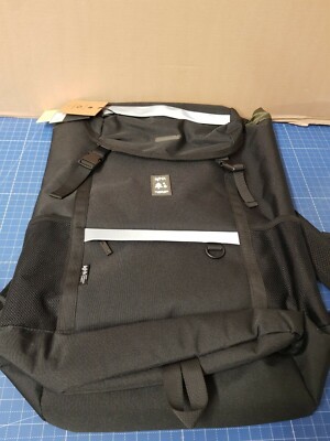 Lefrik Everest Laptop Rucksack Schwarz (ca. 30 x 50 x 18 cm)