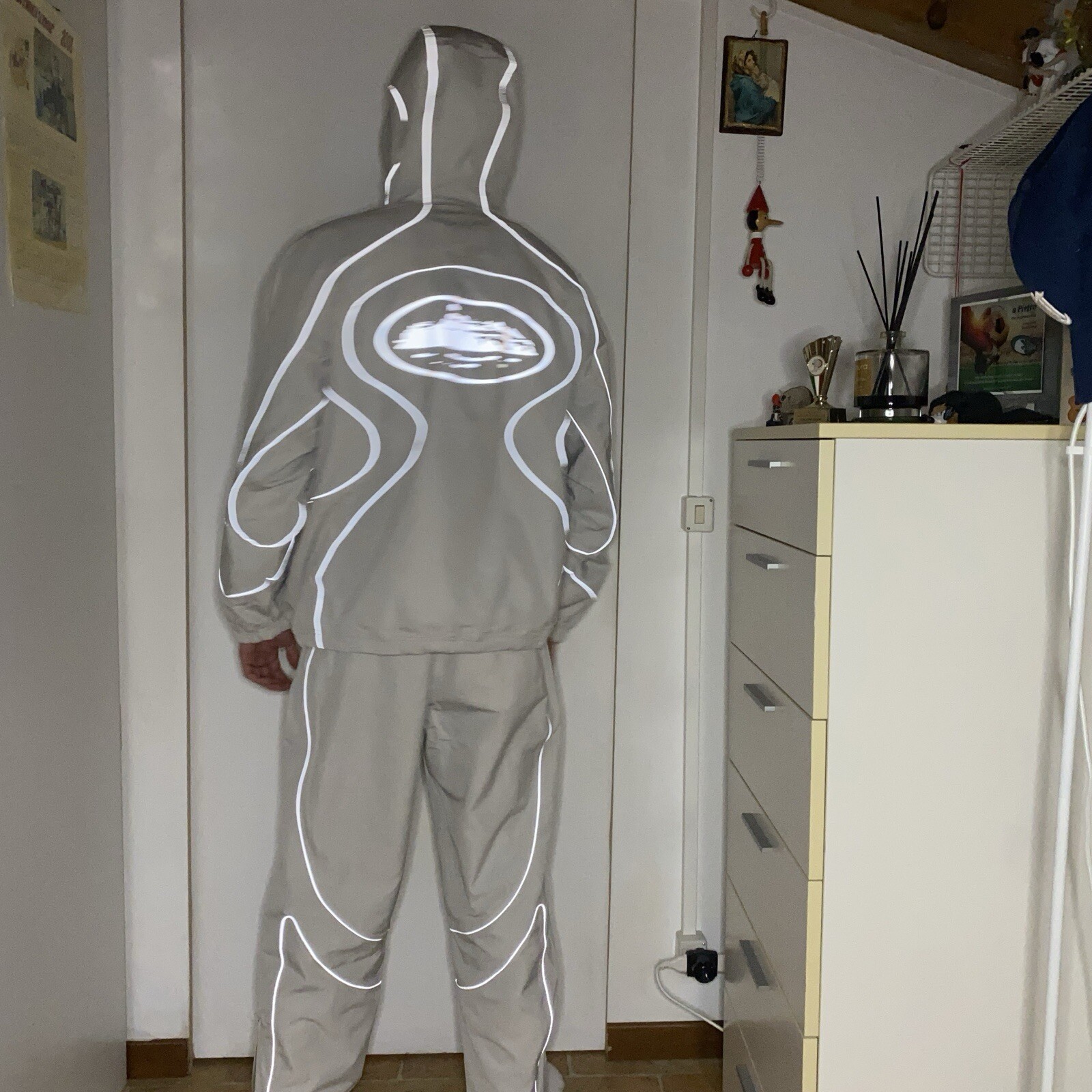 OFF WHITE X NIKE Corteiz X Nike NRG Tacksuit Giacca+Pantalone [OFF WHITE] size: L+ M Ordine✅✅